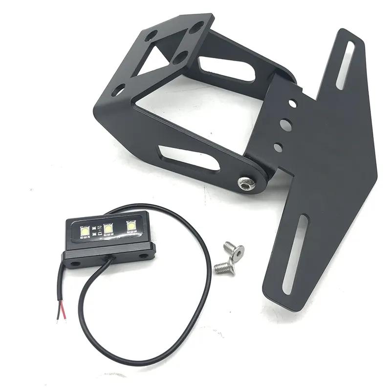 Motorcycle For Kawasaki Ninja Z 400 Z400 Ninja400 2018-   With LED Light License Plate Holder Tail Tidy Accessories