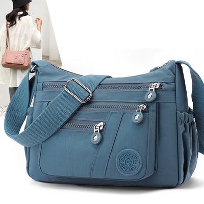 Nylon Bag Women's Large Capacity Crossbody Bag Mother Bag Shoulder Bag Small Square Bag