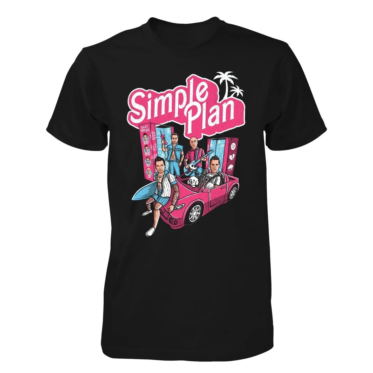 Vintage Simple Plan Band Tee Unisex S-4XL Cotton Short Sleeve VA125 XL