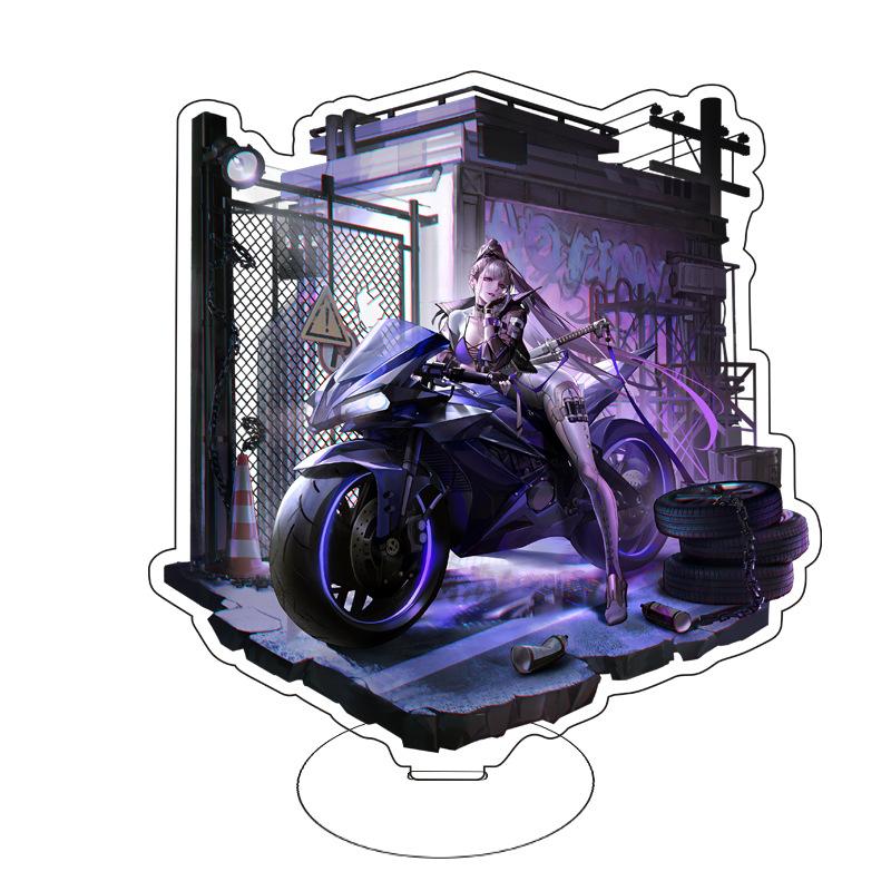 15cm Spiel Anime Path to Nowhere Acryl Aufsteller Figur Doppelseitig Desktop Stehend Action Modell Platte Spielzeug