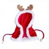 4xChristmas Doll Cape Decoration Cute Fashionable Soft 15cm Duck Plush Clothes