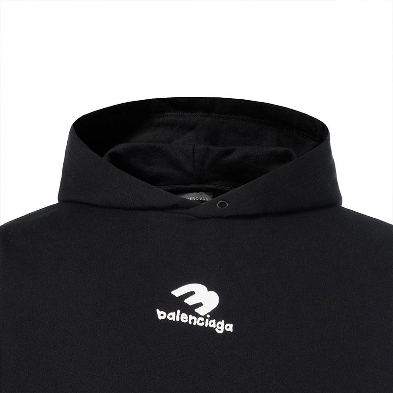 Balenciaga SS23 Sweatshirt Regular Fit Men's Black 570811TNVH21070