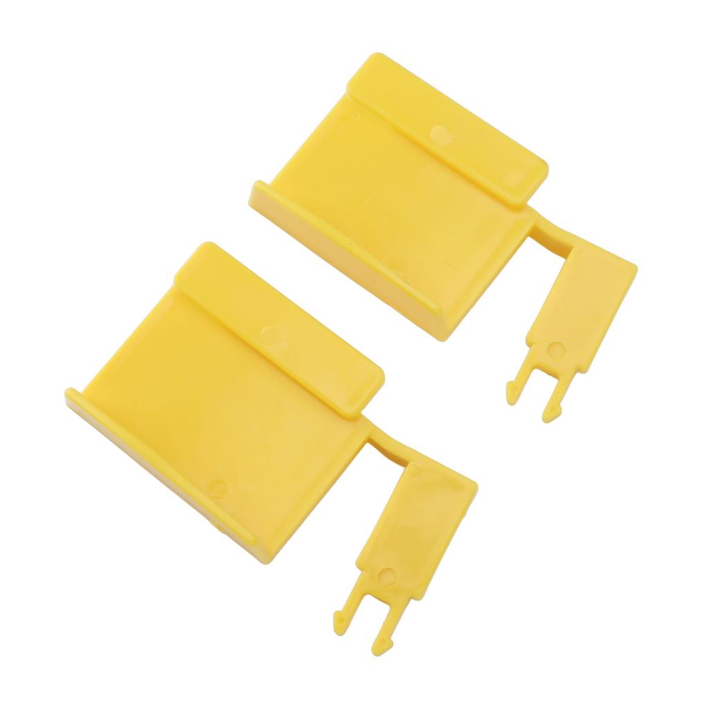 2 Stück 519?7420B Verriegelungsklammern für Filterband Poolzubehör Kompatibel für Waterway Gelb