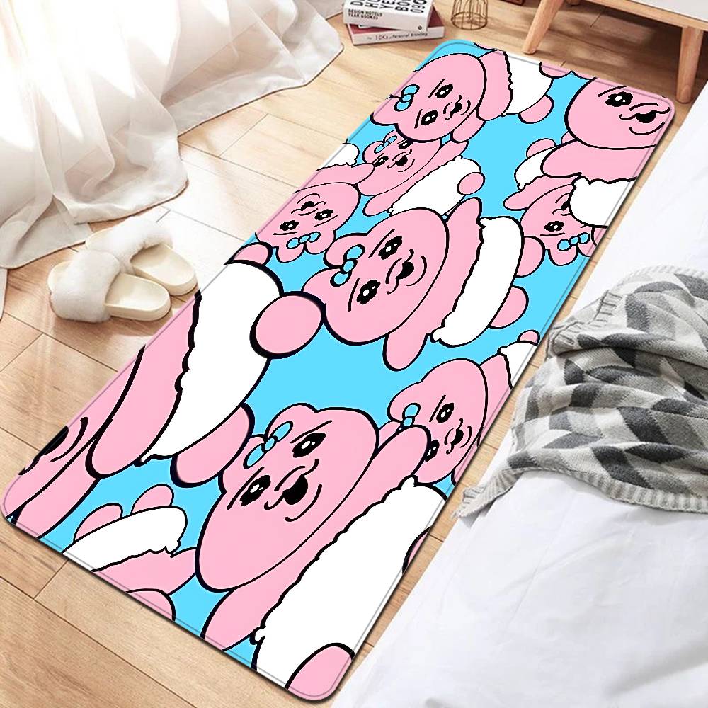 

O-OpanchuS-S Usagi Bathroom Mat Retro Multiple Choice Living Room Kitchen Rug Non-Slip Bedside Mats 40x60cm