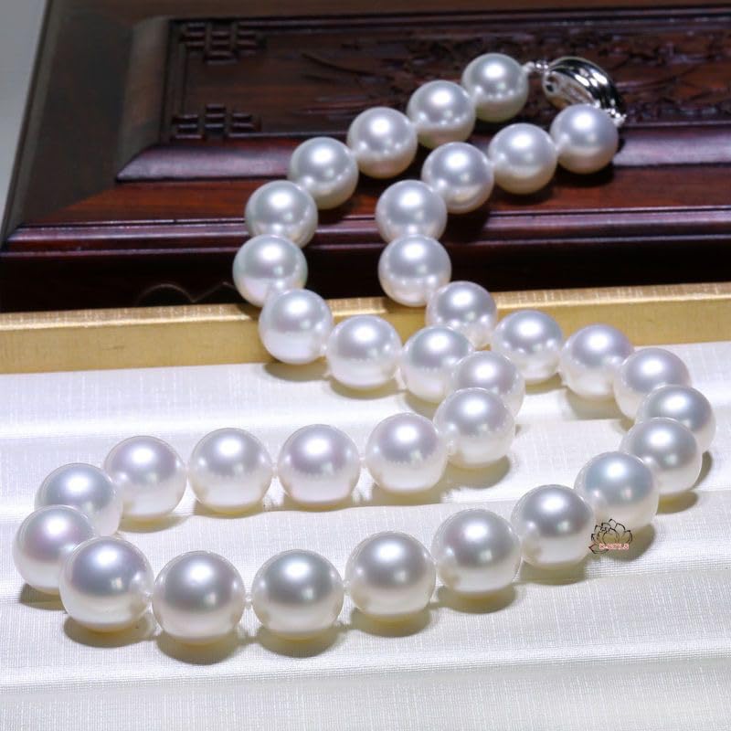 C-Girls Pearl Shop - Accessory Specialty Store - Formal Occasions Necklace - Extra Large Hanadama Pearl 12mm Pearl 50cm White - Gift Wrapping