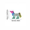 Cartoon Pony Studded Patch Decorative Embroidery DIY Cloth Applique Bag Hat Various Styles Cute Fabric Patch Sewing 5 Styles
