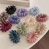 2Pcs Spiral Loop Hair Tie Fluffy Ball Head Hair Rope Pure Color Strong Phone Cord No Breakage Hair Accessories