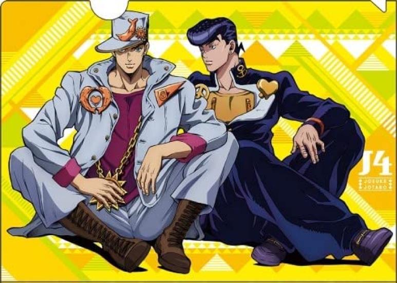 

JoJo s Bizarre Adventure Прозрачный файл Часть 4 Diamond is Unbreakable [A] Джоске Хигашиката и Джотаро Куджо