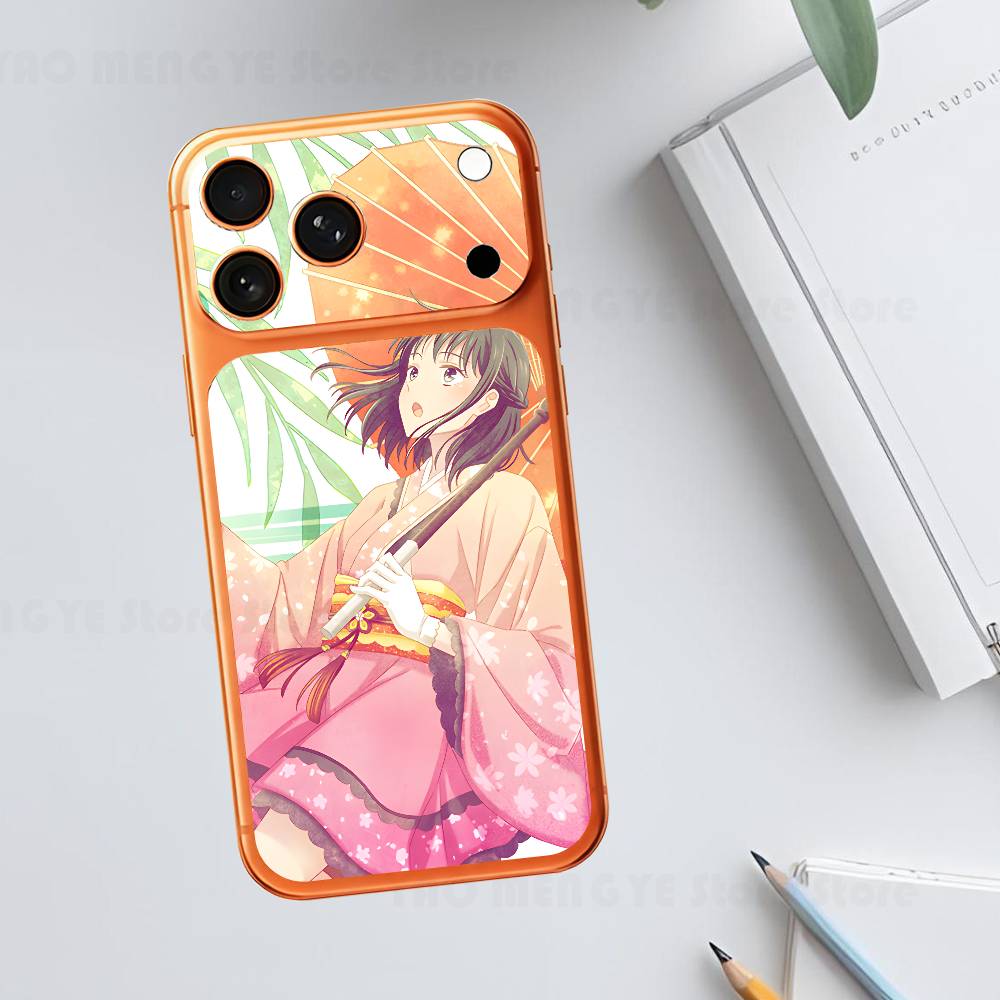 

Anime Fruits B-Basket For IPhone 17 Pro ProMax Full Back Cover Decal Wrap Skin Rear Protective Sticker Film iPhone17promax