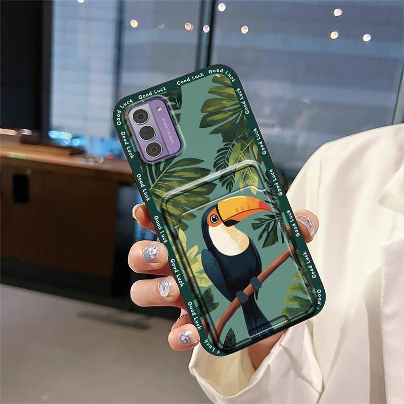 Dirt-resistant Full Wrap Phone Case For Nokia G42 5G TPU Cute Silicone Back Cover Anti-dust Cover Fashion Design Cartoon