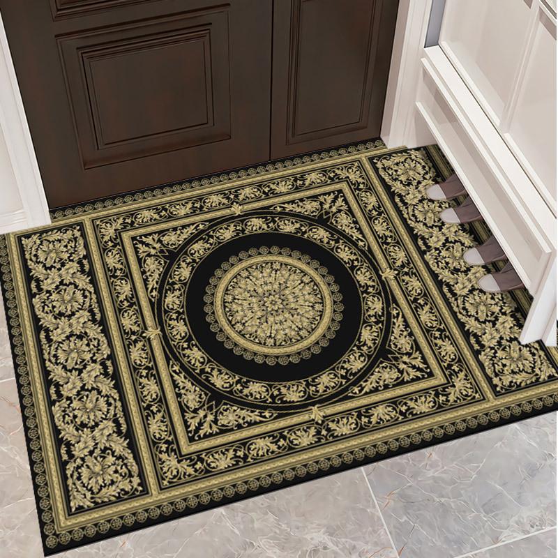 Entrance Door Mat Living Room Carpet Bedroom Bedside Carpet Retro Ethnic Style Hotel Homestay Carpet