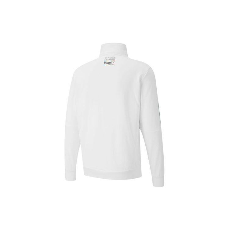 PUMA Jackets Men's White Stand Collar Moderate Other 599293-02