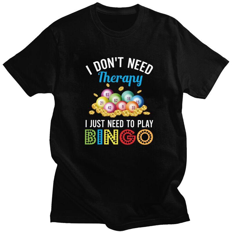 

Custom Mens Hot Game Bingo T Shirt Short-Sleeve Cotton Tshirts Classic T-shirt Leisure Tee Loose Fit Clothes - Men s Summer C... S разноцветный