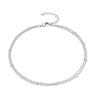 Elegant Double-Layer Copper Bead Anklet - Fashionable & Versatile Women's Foot Chain
