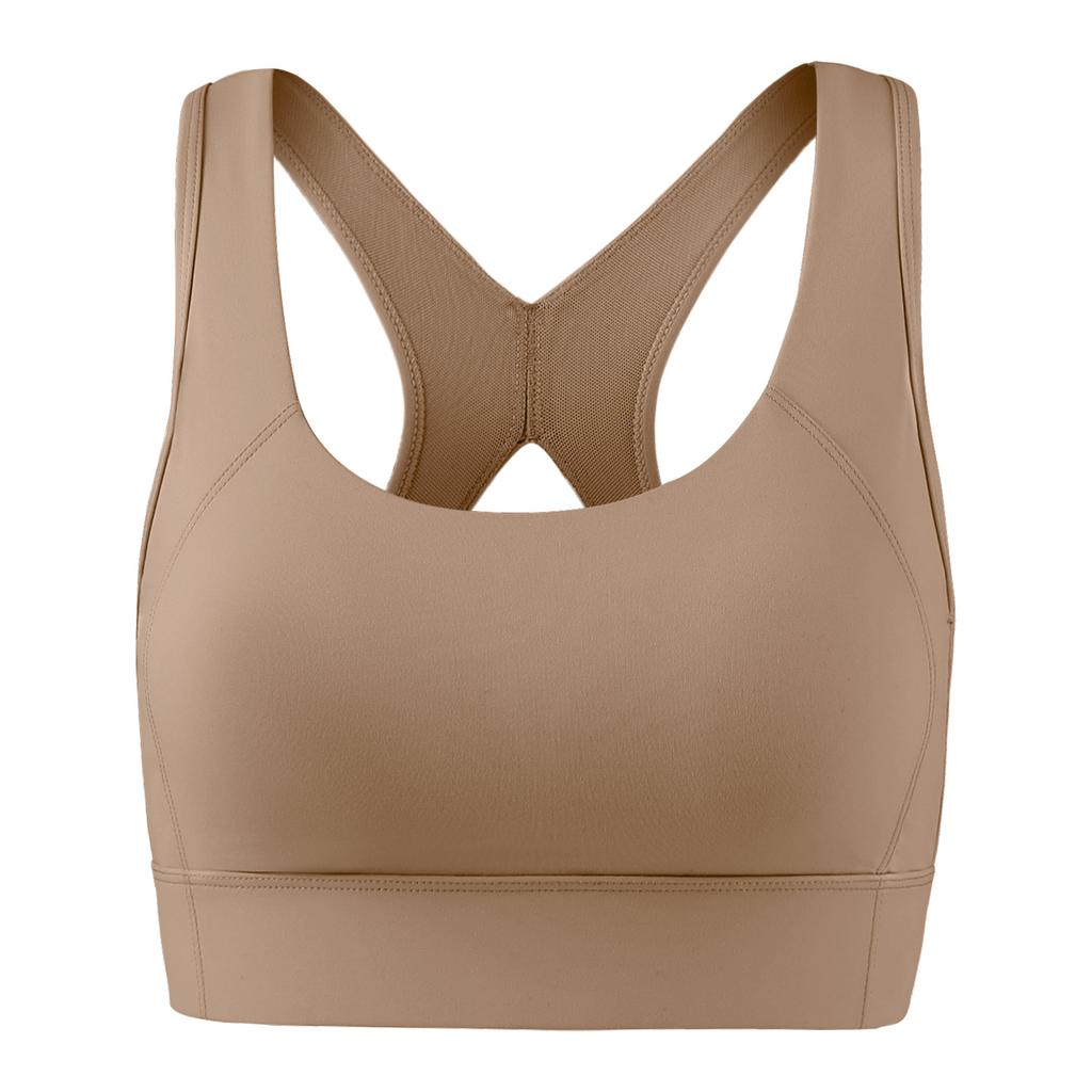 High-intensity Sports Bra with Breathable Supportive Cups Yoga Vest Shaping and Supportive Back-enhancing Fitness Wear