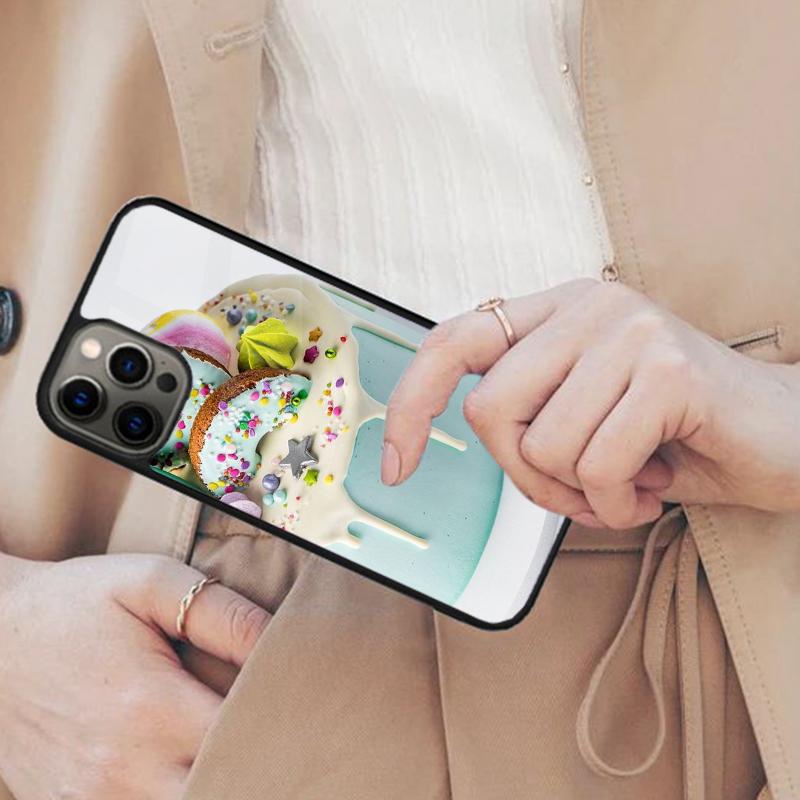 Cake Art Fancy Desert Magnetic Phone Case For APPLE iPhone 17 Air 16 14 13 12 Pro Max 15 Plus Wireless Charge With MagSafe Cover