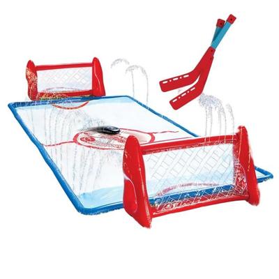 Water Knee Hockey Set - WHAM-O - Slip N Slide - 2 Inflatable Goals - 2 Sticks - 1 Inflatable Puck