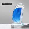Creative Customization Color Printing Crystal Trophy Enterprise Excellent Employee Annual Meeting Award Awards Medals Home Decor
