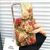 Phone Case For Samsung Galaxy S24 S26 Ultra S22 S23 S21 Plus S20 FE Korean Retro Artistic Gradient Rose Flowers Women Tpu Cover Shockproof Silicone