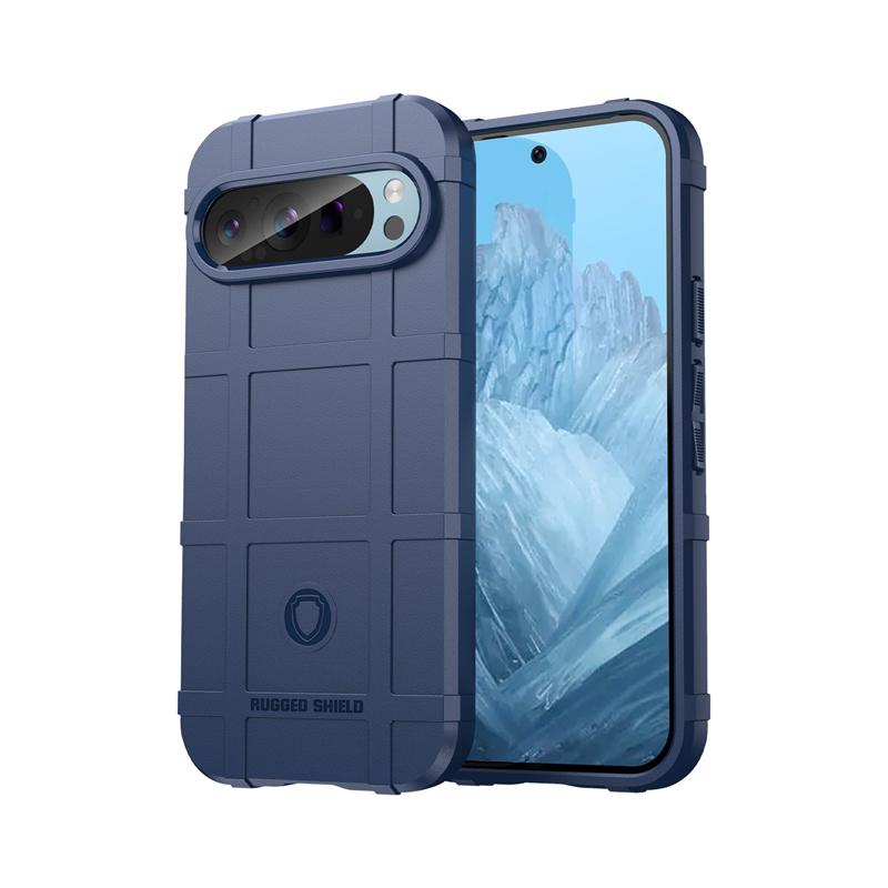 Shockproof Rugged Shield Matte TPU Case for Google Pixel 9 Pro XL 8A 7A 6A 8 7 6 Pro Protective Cover Fundas Coque Capa