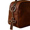 Artistic Crosses Key Holder With Hide Chamber For Small Items Keys Purses And More Strong Metal Materials