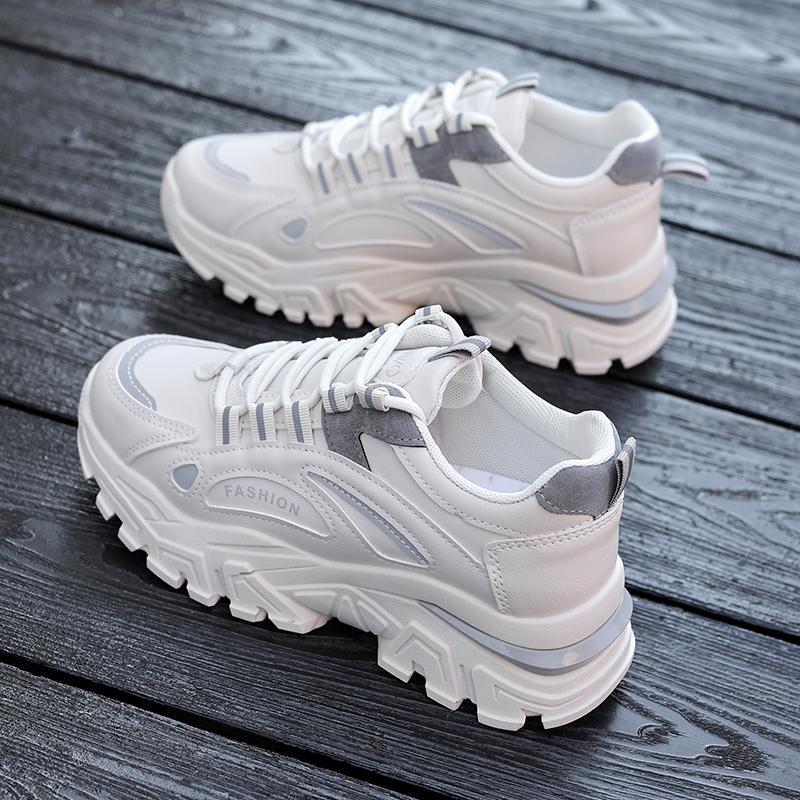 Snow boots winter velvet thickened new platform casual dad shoes warm cotton shoes