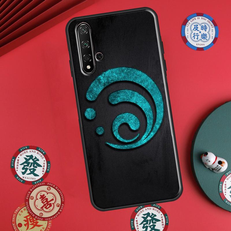 Genshin Impact Elements For Huawei P20 P30 P40 Lite P60 Pro Nova 12i 11i 8i 12s 9 10 SE Y90 Y60 Y70 Y72 Y61 Y91 Case