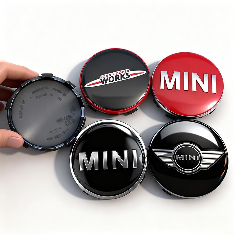 4Pcs 54MM 56MM Car Wheel Hub Center Cap Badge Accessories For BMW MINI Cooper S Works JCW R55 R56 R50 R53 R60 R61 F54 F55 F56