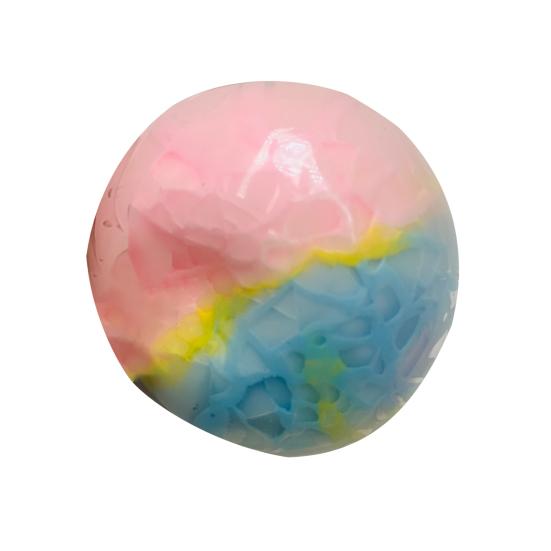 Crisp Stress Ball Handmade Stress Rising Ball Sensory Relief Slow Fidget Toy Portable Decompression Stress Ball 5.5cm