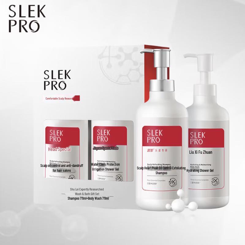 Slek Scalp Care & Hydrating Body Wash Set