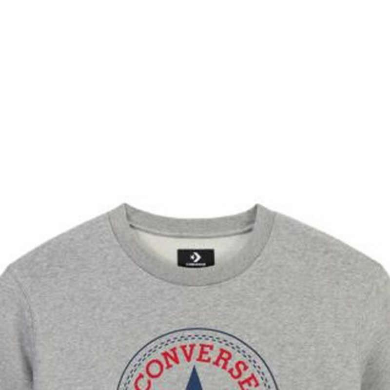 Converse All Star Sweatshirt Unisex Gray 10025472-A03