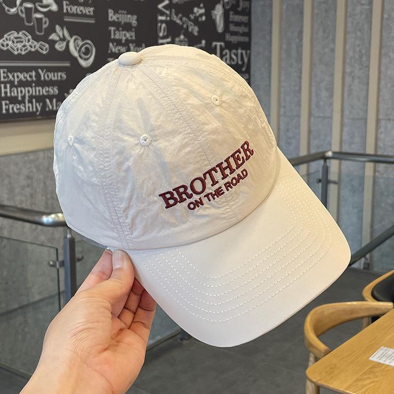 New Spring and Summer Couple Outdoor Sports Running Baseball Cap Men's Quick-drying Breathable Baseball Cap Women's Camping Spring Outing Class Cap