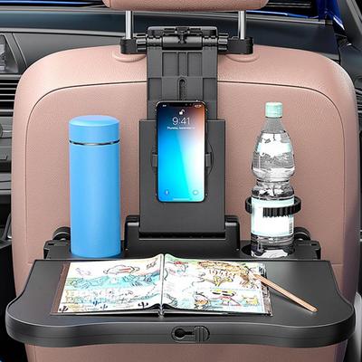 Auto-Rücksitz-Tablett Tisch Klappbarer Sitzrücken Laptop-Schreibtisch Stabiler Auto-Rücksitz-Organizer Fahrzeug Esstisch mit Schwenkfunktion