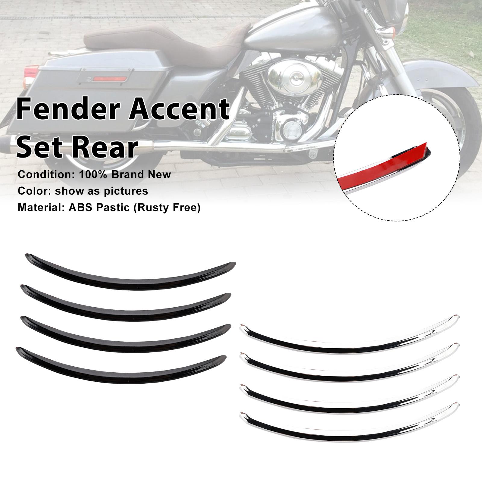 

Rear Fender Accent Set For FLHX Street Glide 2006-2013