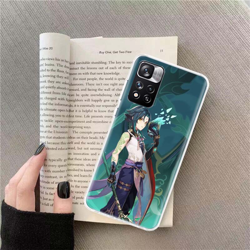 Xiao Genshin Impact Phone Case For Xiaomi Poco X4 F4 GT X3 NFC X5 X6 X7 Pro 5G M5 M5S M3 F5 Mi F6 F3 F2 F1 Cover Coque Fundas TP
