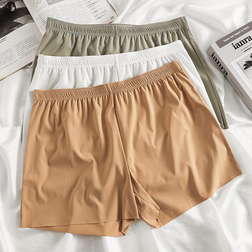 Neue Sommer Eis Seide Übergröße Herren Freizeit Satin Hose