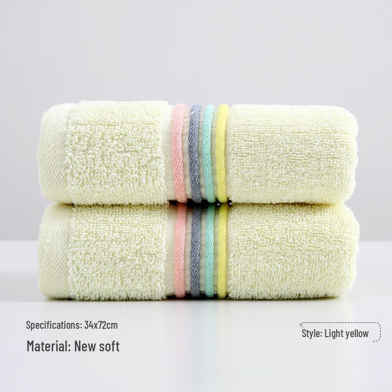 Ribbon Towel: Embroiderable Face Wash Towel for Home Use or Gift