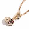 Love Opening And Closing Necklace Diamond-Encrusted Gold Chain Built-In Dessert Romantic Tibetan Fun Photo Album Light Luxury Neck Chain Women