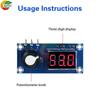 LED Digital Display Single-Channel Potentiometer Module 5K/10K/20K Trimmer with 3-Digit 7-Segment Display