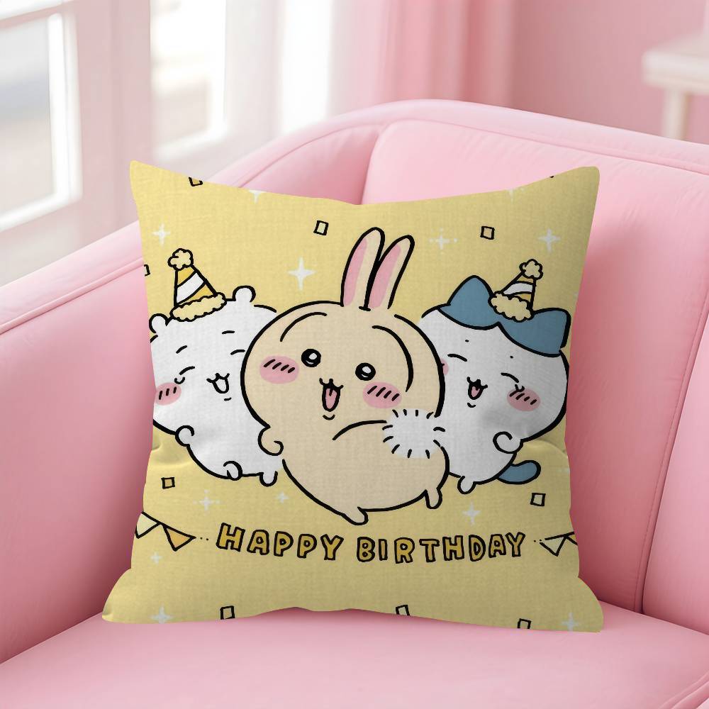 Anime Cute Japan Classic Cushion Cover Inches Farmhouse Decor Home Throw Pillow Covers for Couch Decorations