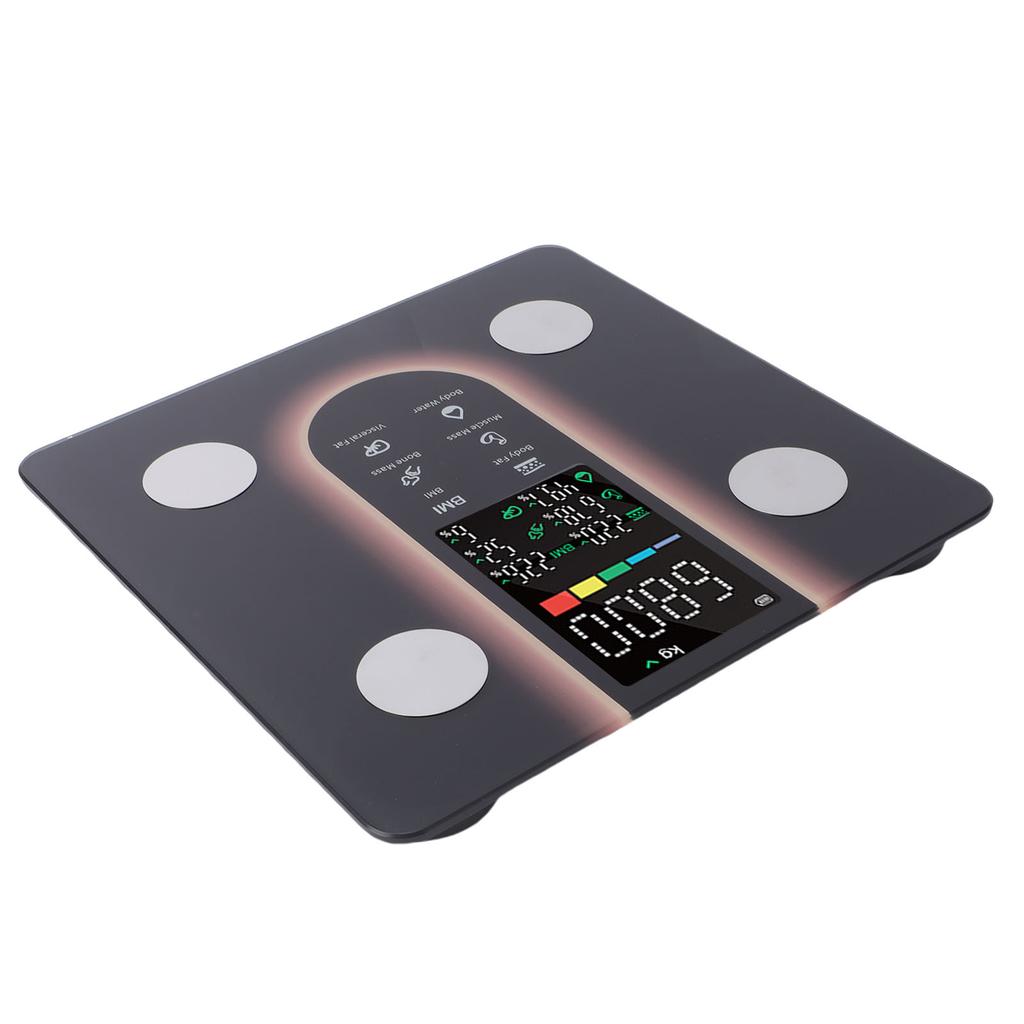 Smart Scale Accurate Health Tracking   Digital Weighing Scale with LED Large Display Sync App for Home Use