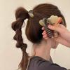 New High-end Simple Bubble Braid Hairband Female Love Telephone Line Hair Ring Ponytail Braiding Artifact