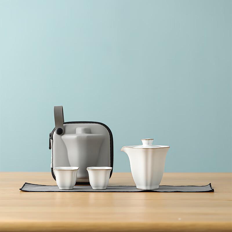 

Портативный керамический чайный набор Jixing Kuaike