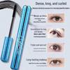 Lilanfei Waterproof Volumizing & Lengthening Mascara with Thin Silicone Brush - Non-Clumping