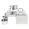 Double Head Oil Press Machine High Oil Yield Hot Cold Press Stainless Steel Small Automatic Oil
