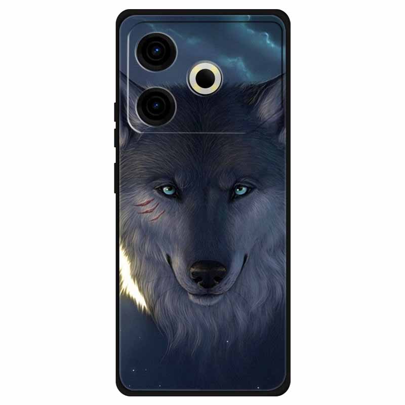For Tecno Pova 6 Neo Case Silicone Soft Flower Space Fashion Cover For Tecno Phantom X2 Pro Cases Landscape Paint Covers Cute