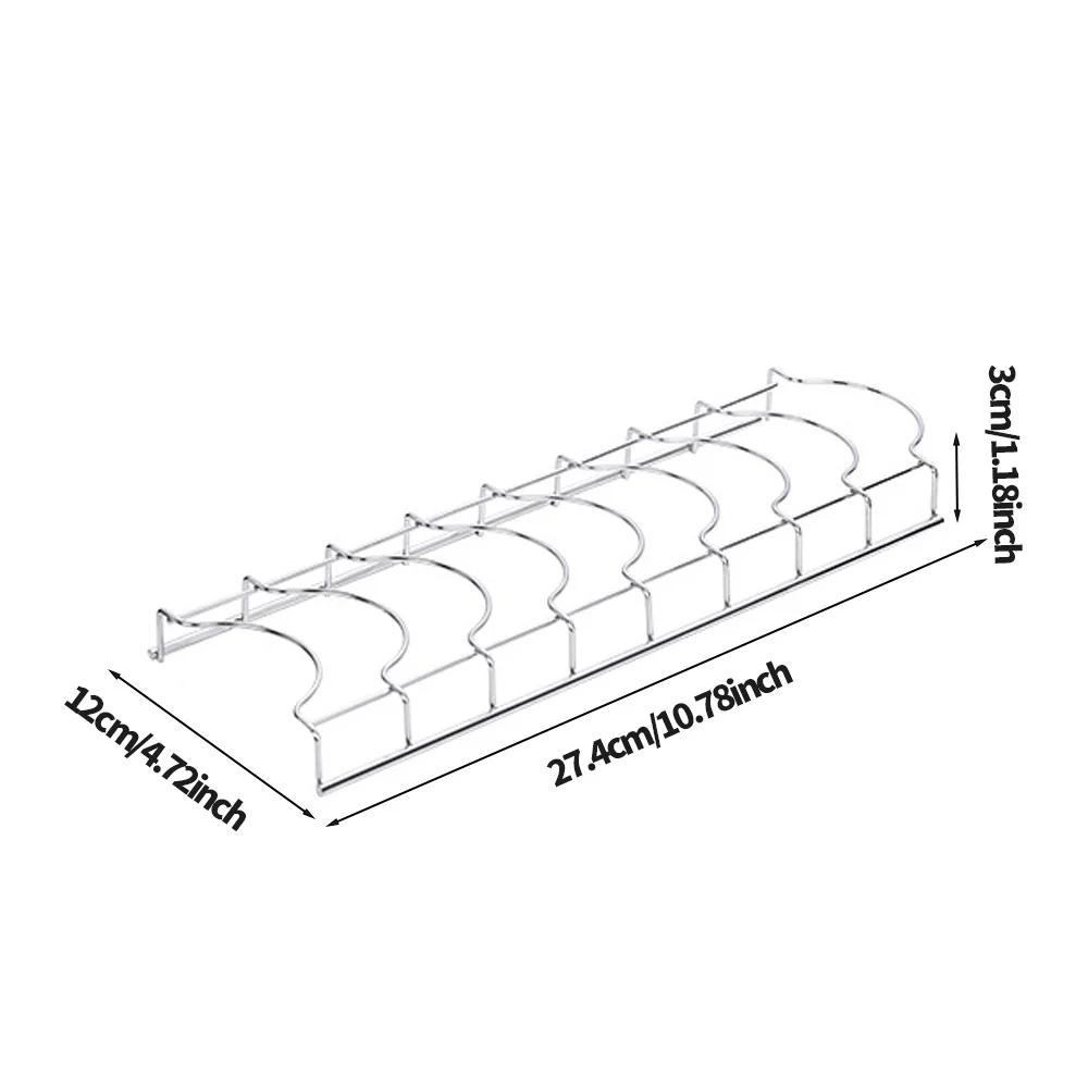 Кухонная чаша органайзер для посуды держатель для посуды из нержавеющей стали домашние столовые приборы посуда стойка с крышкой бытовая стойка для посуды кухонные аксессуары 1-tier 1690₽
