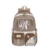 2025 new schoolbag female college student cute large capacity computer backpack junior high school student travel bag high school backpack