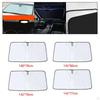 Car Windshield Shade for Sun Protection - Designed Mini SUVs and Hatchbacks