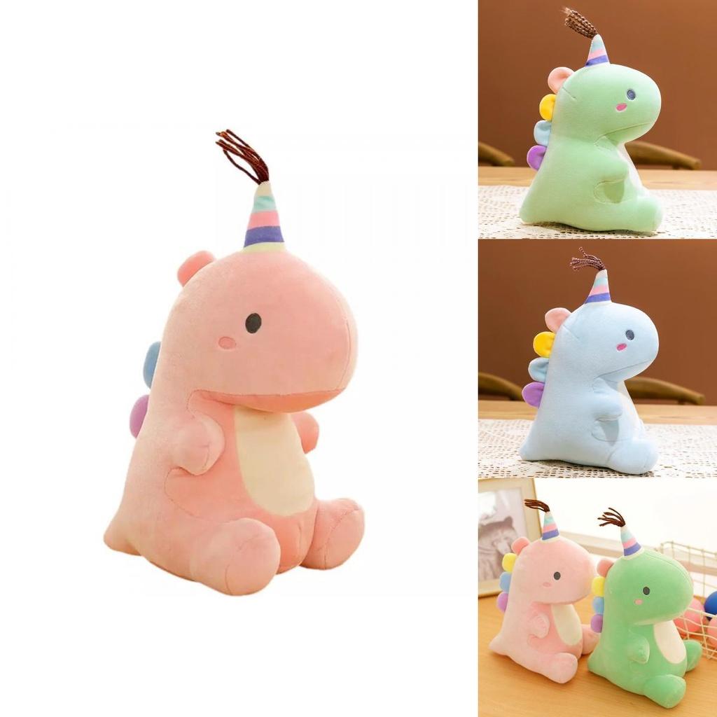Adorable Cute Dinosaur Plush Toy Soft Pillow Ideal Stuffed Animal For Kids Fun